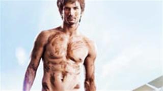Sushant sets a makeshift gym 