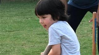 Kareena Kapoor Shares son Taimur's pictures from his cute cricket session, asks 'any place in IPL'!