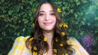 Miss Sunshine Tamannaah Bhatia in a statuesque summer plaid dress!