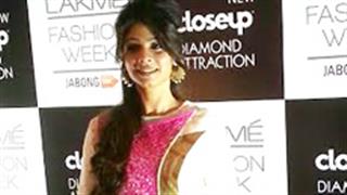 Tanishaa makes a stylish appearance at LFW 2014
