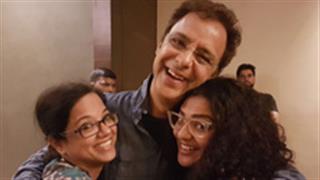 Tanuja Chandra and Parvathy's Qarib Qarib moment with Vidhu Vinod Chopra 