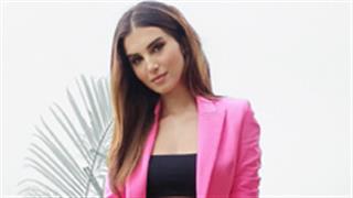 Tara Sutaria blows her fans away in pastel yellow Vero Moda pantsuit