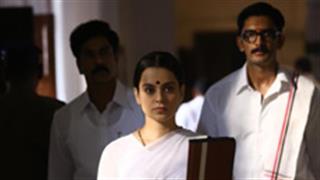 On the death anniversary of Jayalalithaa, Kangana Ranaut shares some stills from the film sets of 'Thalaivi'!
