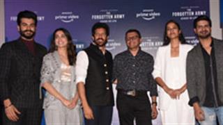 Amazon Prime’s 'The Forgotten Army- Azaadi ke Liye' trailer launch was a starry affair today