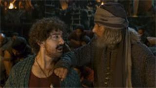 Watch the two superstars grooving together for the first time in Thugs Of Hindostan's Vashmalle