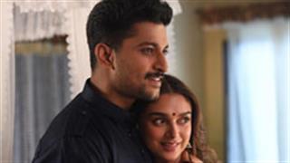 Check out this cryptic and teasing post by Superstar Nani with Aditi Rao Hydari ahead of their release 'V'