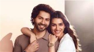 Varun Dhawan welcomes Mimi - Kriti Sanon for this brand collaboration, check it out!