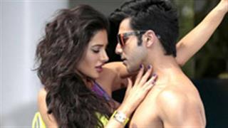 Varun Dhawan, Nargis Fakhri's gala time on 'Dishoom' set