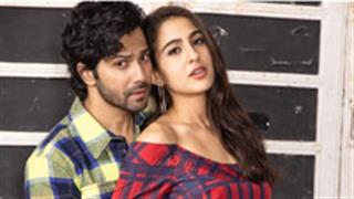 Sara Ali Khan and shared a photoshoot with Varun Dhawan looking trendy and full of sass!