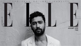 Vicky Kaushal is the first young Bollywood actor to pose solo on the cover of Elle India