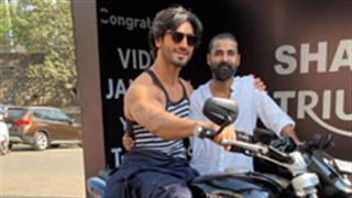 'Riding' high on emotions, Vidyut Jammwal's manager gifts a bike to the actor