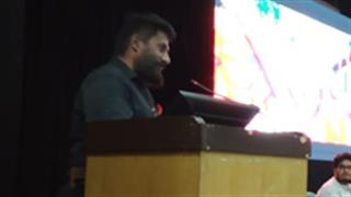 Black Flag to Red Carpet reception for Vivek Agnihotri at JNU