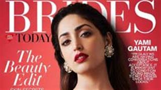Yami recently featured on the cover of THE BRIDES magazine looking like a queen in red!