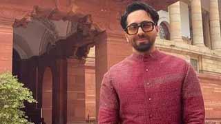 Youth icon Ayushmann Khurrana visits the Parliament!