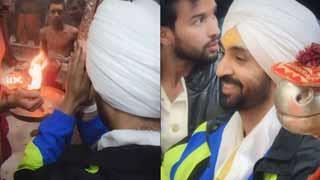 Diljit Dosanjh Seeks Divine Blessings at Mahakaleshwar Temple During Dil-Luminati Tour!