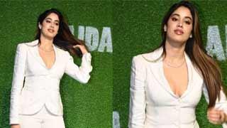 Janhvi Kapoor's Public Acknowledgment of Relationship with Shikhar Pahariya Steals Spotlight at 'Maidaan' Screening!