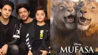 Hear What The King will cherish for life! Shah Rukh Khan speaks about his sons Aryan and AbRam in this new video of Disney's Mufasa: The Lion King!