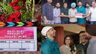 Valentine's surprise; Unveiling the “First Look of ‘Rose Rosy te Gulab’: A Promise of Unforgettable Romance” starring Gurnam Bhullar, Maahi Sharma, Pranjal Dahiya!
