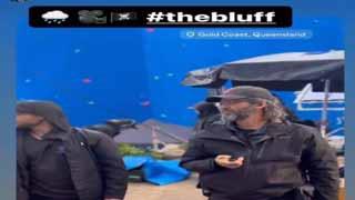 Priyanka Chopra Offers a Rainy Day Sneak Peek from the Sets of 'The Bluff'!