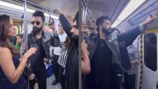 Vicky Kaushal, Triptii Dimri, Ammy Virk Take Delhi Metro for Promotions and Enjoy Moolchand Paranthas!