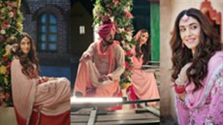 Delbar Arya Shoots For A Wedding Song In A Perfect Punjabi Kudi Look For Her Movie ‘Damdaa’ Alongside Satvinder Singh- Check BTS pictures now