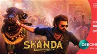 Experience MEGA ACTION BLAST with the World Television Premiere of Skanda!