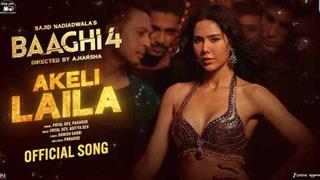 SONAM BAJWA SETS THE SCREEN ON FIRE WITH DANCE NUMBER  'AKELI LAILA' FROM BAAGHI 4!