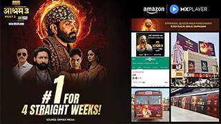 'Aashram' starring Bobby Deol breaks all stereotypes, continues to shatter records as India's most-watch series!