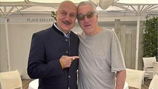 Anupam Kher Reunites with the Legendary Robert De Niro at Cannes!
