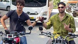 Spotted Riding a Bike, Ishaan Khatter Turns Heads and gets Offers from 3 Big Brands!