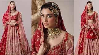 Delbar Arya Exudes Elegance in a Stunning Bridal Ensemble!