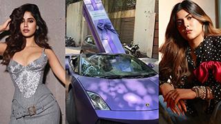 Janhvi Kapoor Receives Lavish Purple Lamborghini Worth Rs 5 Crore from Ananya Birla!