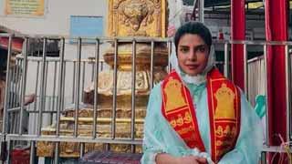Priyanka Chopra Seeks Blessings at Chilkur Balaji Temple!