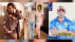 Cricket Meets Glamour: Seerat Kapoor Attends CCL to Cheer for Mumbai Heroes and Congratulates Sohail Khan!