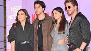 Shah Rukh Khan Takes Center Stage to Promote Aryan Khan's Directorial Debut!