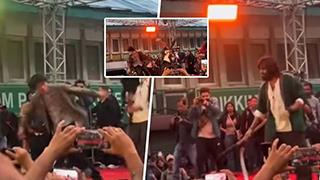 Sreeleela Pulled Into Crowd During Shoot With Kartik Aaryan - Real Scare or Reel Scene?