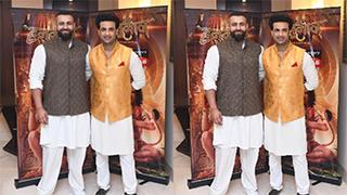 Sony SAB's Veer Hanuman actors Mahir Pandhi and Himanshu Soni pay tribute in Delhi before Hanuman Jayanti!