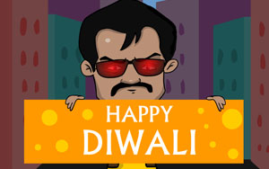 Diwali Greetings Rajini Sir  Style