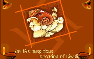 Ganesha`s Blessings on Diwali!