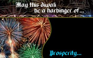 Have a prosperous Diwali!