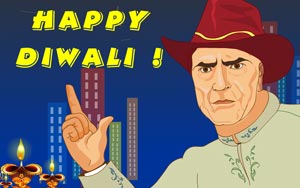 Mogambo`s message on Diwali