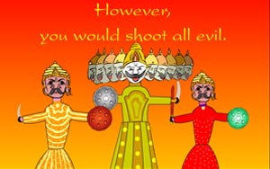 Dussehra vows!