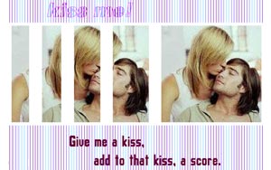 Kiss me all the time!