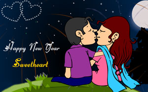 New Year Wishes For a Sweetheart