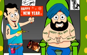 Six Pack New Year Wish