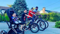 Gippy Grewal and kids engage in a new habit; furnishing fitness goals!