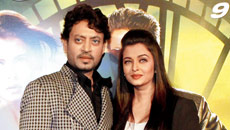 Is Irrfan too busy to promote 'Jazbaa' with Aishwarya?