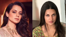 Kangana reacts this way, after getting anxious from Himanshi Khurana's replies to her tweet!