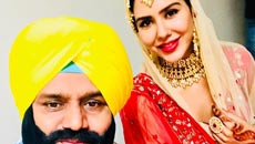 Karamjit Anmol shares this adorable still with Sonam Bajwa!