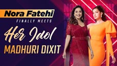Madhuri Dixit Nene showers Nora Fatehi with praises in the vlog revealed by the latter